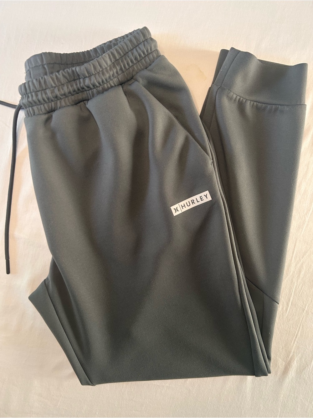 Hurley Charcoal Gray Athletic Joggers